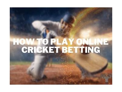 Engaging in Online Cricket Betting: Strategies and Insights for Beginners