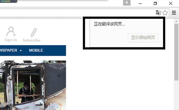 页面翻译中文