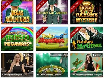 Experience the Thrills at Mr Green Casino - Play Today!