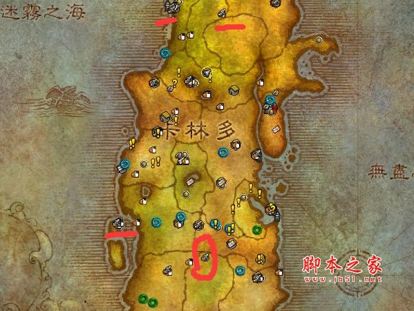 handynotes dungeonlocations classic