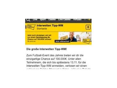 Unlock Amazing Offers with Interwetten Gutschein Code for Exciting Betting Promotions