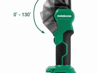 High-Performance Metabo Flashlight for Professional Use and Outdoor Activities